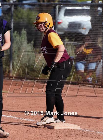 Thumbnail 3 in Millennium vs. Mountain Pointe (Desert Mountain Tournament) photogallery.