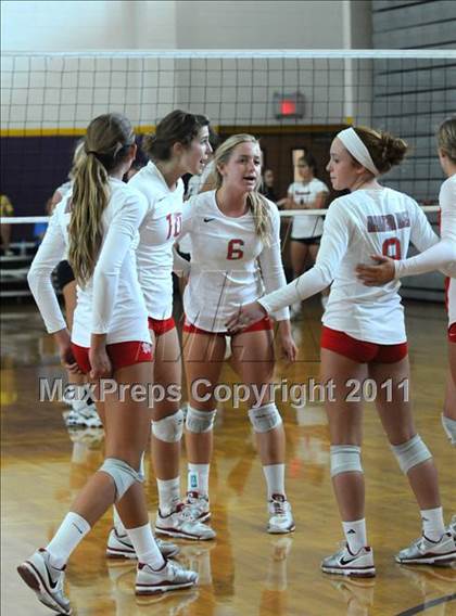Thumbnail 2 in Mater Dei vs. Notre Dame Academy (Durango Fall Classic) photogallery.