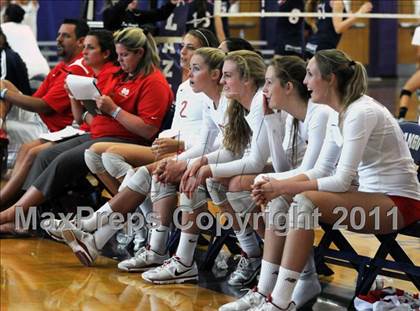Thumbnail 2 in Mater Dei vs. Notre Dame Academy (Durango Fall Classic) photogallery.