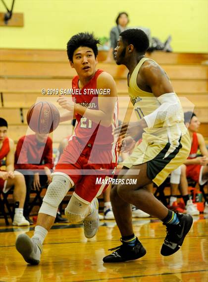 Thumbnail 2 in American @ Moreau Catholic photogallery.