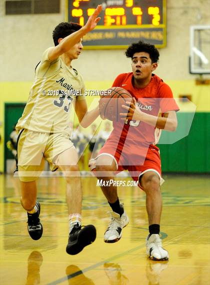Thumbnail 3 in American @ Moreau Catholic photogallery.