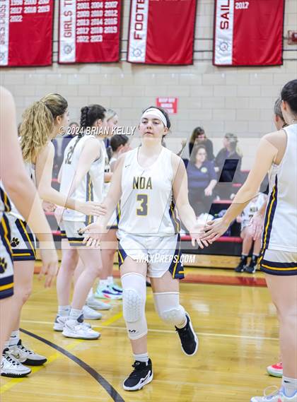 Thumbnail 3 in Notre Dame Academy vs Nashoba Regional	(MIAA Division 2 Sweet 16) photogallery.