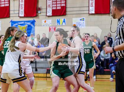Thumbnail 3 in Notre Dame Academy vs Nashoba Regional	(MIAA Division 2 Sweet 16) photogallery.