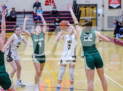 Thumbnail 1 in Notre Dame Academy vs Nashoba Regional	(MIAA Division 2 Sweet 16) photogallery.