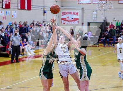 Thumbnail 2 in Notre Dame Academy vs Nashoba Regional	(MIAA Division 2 Sweet 16) photogallery.