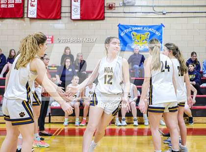 Thumbnail 1 in Notre Dame Academy vs Nashoba Regional	(MIAA Division 2 Sweet 16) photogallery.