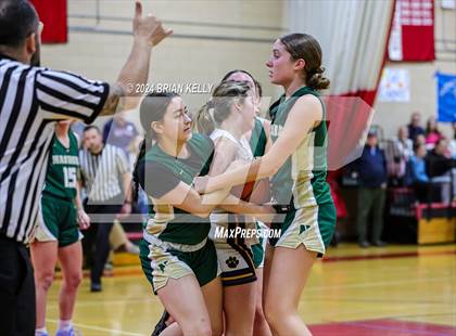 Thumbnail 2 in Notre Dame Academy vs Nashoba Regional	(MIAA Division 2 Sweet 16) photogallery.