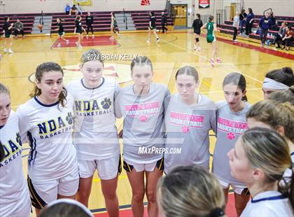 Thumbnail 3 in Notre Dame Academy vs Nashoba Regional	(MIAA Division 2 Sweet 16) photogallery.