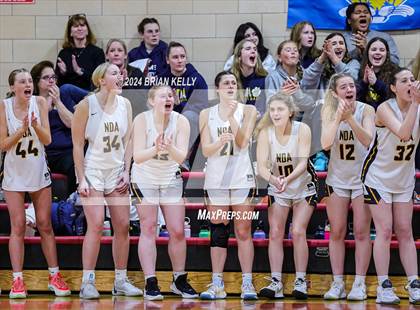 Thumbnail 2 in Notre Dame Academy vs Nashoba Regional	(MIAA Division 2 Sweet 16) photogallery.