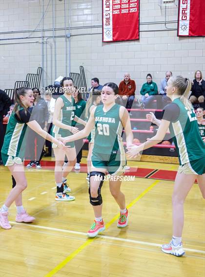 Thumbnail 1 in Notre Dame Academy vs Nashoba Regional	(MIAA Division 2 Sweet 16) photogallery.