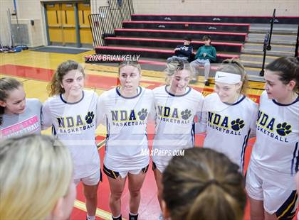 Thumbnail 3 in Notre Dame Academy vs Nashoba Regional	(MIAA Division 2 Sweet 16) photogallery.