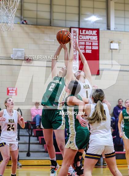 Thumbnail 1 in Notre Dame Academy vs Nashoba Regional	(MIAA Division 2 Sweet 16) photogallery.