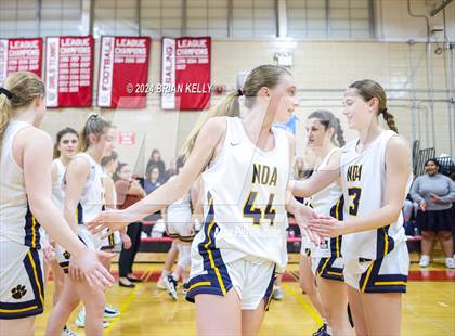 Thumbnail 3 in Notre Dame Academy vs Nashoba Regional	(MIAA Division 2 Sweet 16) photogallery.