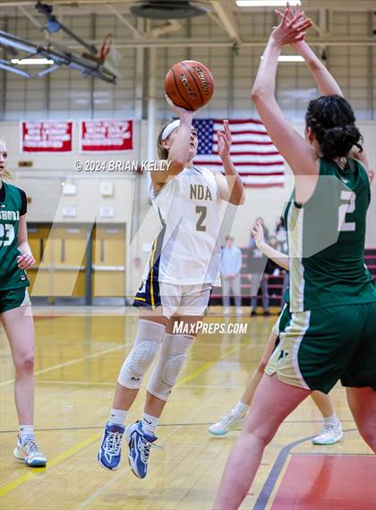 Thumbnail 2 in Notre Dame Academy vs Nashoba Regional	(MIAA Division 2 Sweet 16) photogallery.