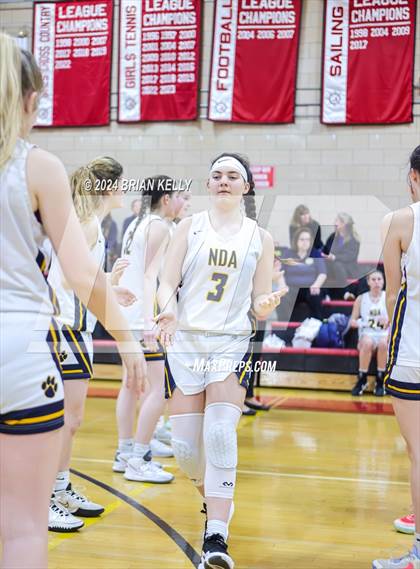 Thumbnail 1 in Notre Dame Academy vs Nashoba Regional	(MIAA Division 2 Sweet 16) photogallery.