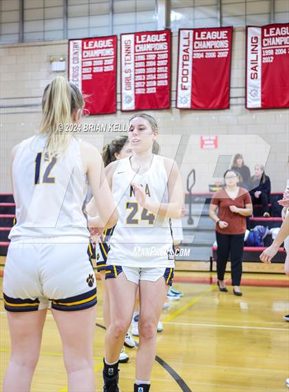 Thumbnail 3 in Notre Dame Academy vs Nashoba Regional	(MIAA Division 2 Sweet 16) photogallery.