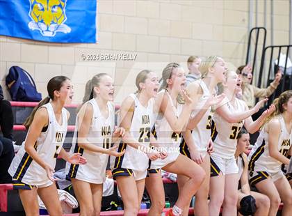 Thumbnail 3 in Notre Dame Academy vs Nashoba Regional	(MIAA Division 2 Sweet 16) photogallery.