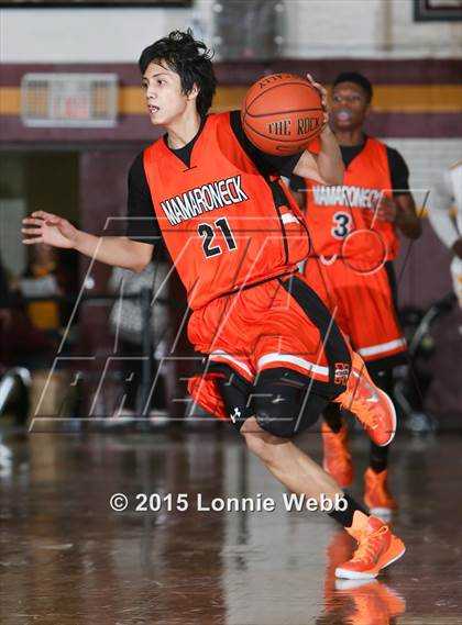Thumbnail 2 in Mamaroneck vs Mt. Vernon (Coaches vs Cancer Super Classic) photogallery.