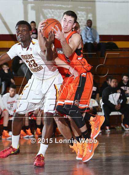 Thumbnail 1 in Mamaroneck vs Mt. Vernon (Coaches vs Cancer Super Classic) photogallery.