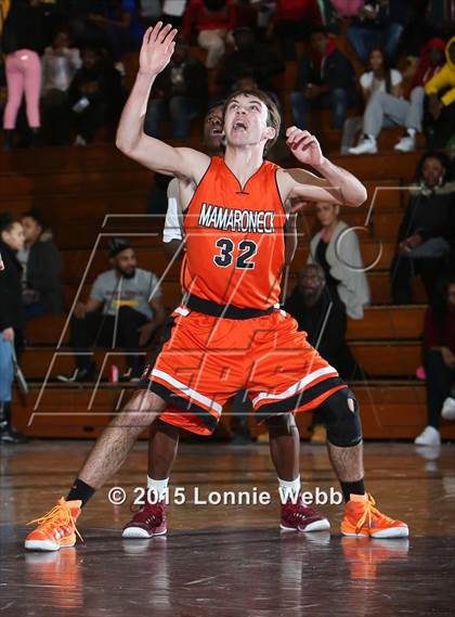 Thumbnail 3 in Mamaroneck vs Mt. Vernon (Coaches vs Cancer Super Classic) photogallery.