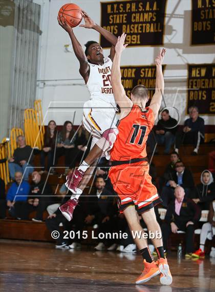 Thumbnail 3 in Mamaroneck vs Mt. Vernon (Coaches vs Cancer Super Classic) photogallery.