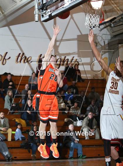 Thumbnail 3 in Mamaroneck vs Mt. Vernon (Coaches vs Cancer Super Classic) photogallery.