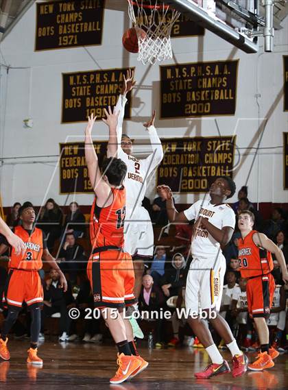 Thumbnail 1 in Mamaroneck vs Mt. Vernon (Coaches vs Cancer Super Classic) photogallery.