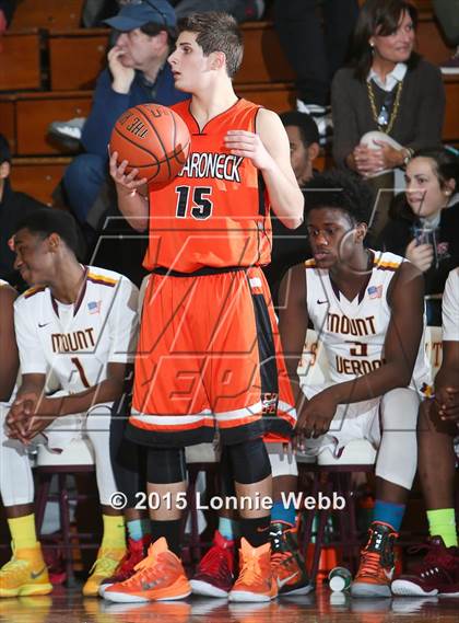 Thumbnail 1 in Mamaroneck vs Mt. Vernon (Coaches vs Cancer Super Classic) photogallery.