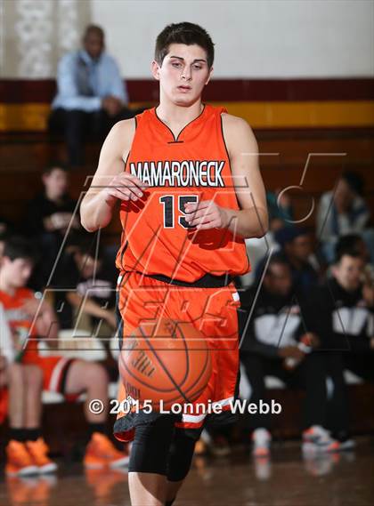 Thumbnail 2 in Mamaroneck vs Mt. Vernon (Coaches vs Cancer Super Classic) photogallery.