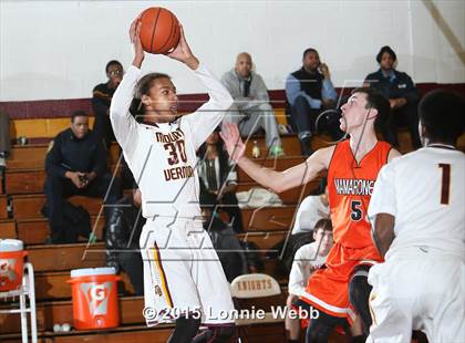 Thumbnail 1 in Mamaroneck vs Mt. Vernon (Coaches vs Cancer Super Classic) photogallery.