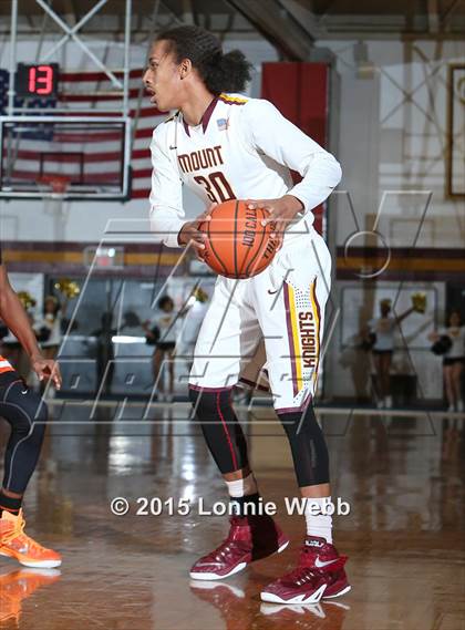 Thumbnail 1 in Mamaroneck vs Mt. Vernon (Coaches vs Cancer Super Classic) photogallery.