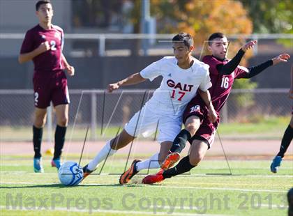 Thumbnail 1 in Galt vs. Riverbank (CIF SJS D5 Final) photogallery.