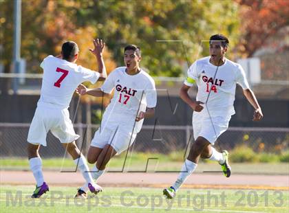 Thumbnail 2 in Galt vs. Riverbank (CIF SJS D5 Final) photogallery.