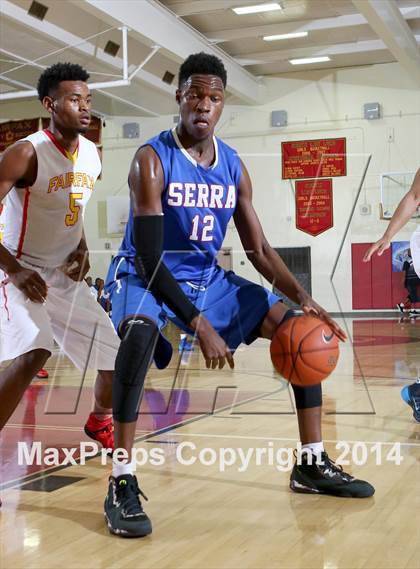 Thumbnail 1 in Serra vs. Fairfax (Fairfax State Preview) photogallery.