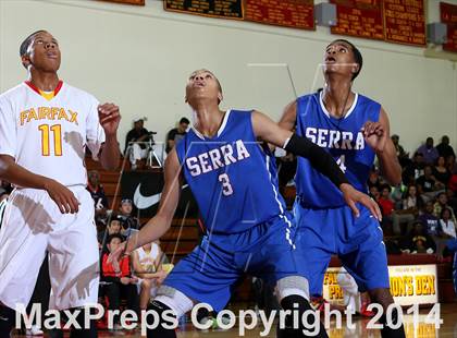 Thumbnail 3 in Serra vs. Fairfax (Fairfax State Preview) photogallery.