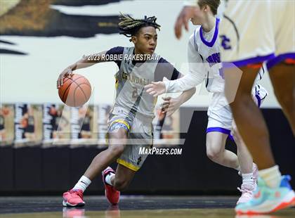 Thumbnail 2 in Crandall vs Dallas Christian (Kaufman Holiday Tournament) photogallery.