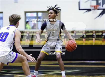 Thumbnail 3 in Crandall vs Dallas Christian (Kaufman Holiday Tournament) photogallery.
