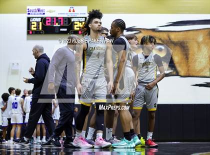 Thumbnail 3 in Crandall vs Dallas Christian (Kaufman Holiday Tournament) photogallery.