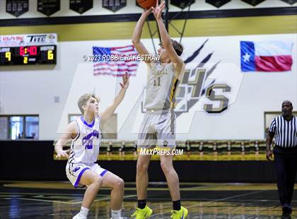 Thumbnail 2 in Crandall vs Dallas Christian (Kaufman Holiday Tournament) photogallery.