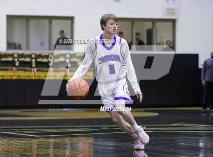 Thumbnail 2 in Crandall vs Dallas Christian (Kaufman Holiday Tournament) photogallery.