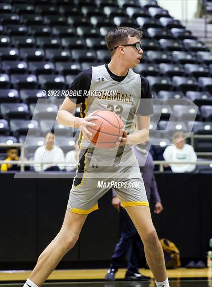 Thumbnail 3 in Crandall vs Dallas Christian (Kaufman Holiday Tournament) photogallery.