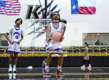 Thumbnail 1 in Crandall vs Dallas Christian (Kaufman Holiday Tournament) photogallery.