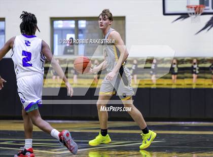 Thumbnail 3 in Crandall vs Dallas Christian (Kaufman Holiday Tournament) photogallery.