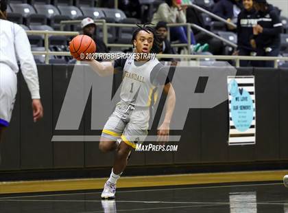 Thumbnail 3 in Crandall vs Dallas Christian (Kaufman Holiday Tournament) photogallery.