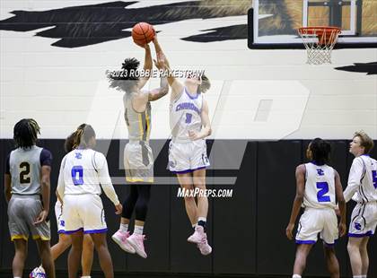 Thumbnail 3 in Crandall vs Dallas Christian (Kaufman Holiday Tournament) photogallery.