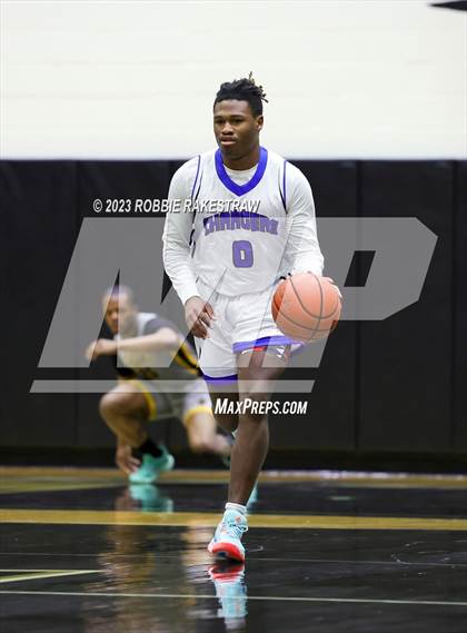 Thumbnail 2 in Crandall vs Dallas Christian (Kaufman Holiday Tournament) photogallery.