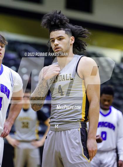 Thumbnail 2 in Crandall vs Dallas Christian (Kaufman Holiday Tournament) photogallery.