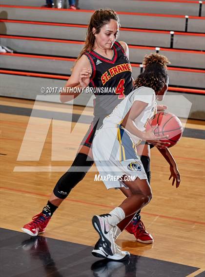 Thumbnail 2 in St. Francis vs. Inderkum (Roseville Elite Showcase) photogallery.