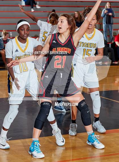 Thumbnail 3 in St. Francis vs. Inderkum (Roseville Elite Showcase) photogallery.