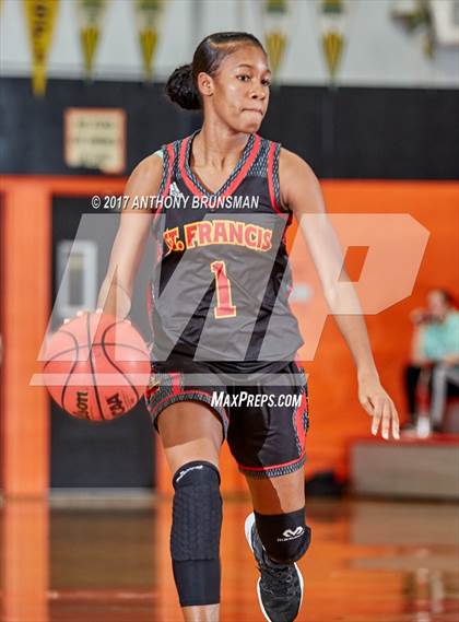Thumbnail 2 in St. Francis vs. Inderkum (Roseville Elite Showcase) photogallery.